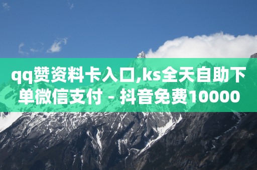 ks0.01刷100,5000浏览量3个赞,抖音巨量引擎怎么投放广告 -云端自助下单 